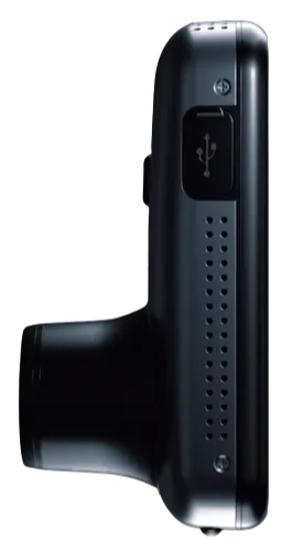 Side view of the Nextbase 622GW showing the USB port